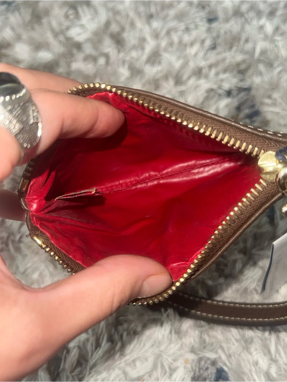 DOONEY & BOURKE NWT VINTAGE CHOCOLATE BROWN WRISTLET